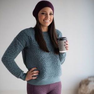 A new day Sherpa Sweater